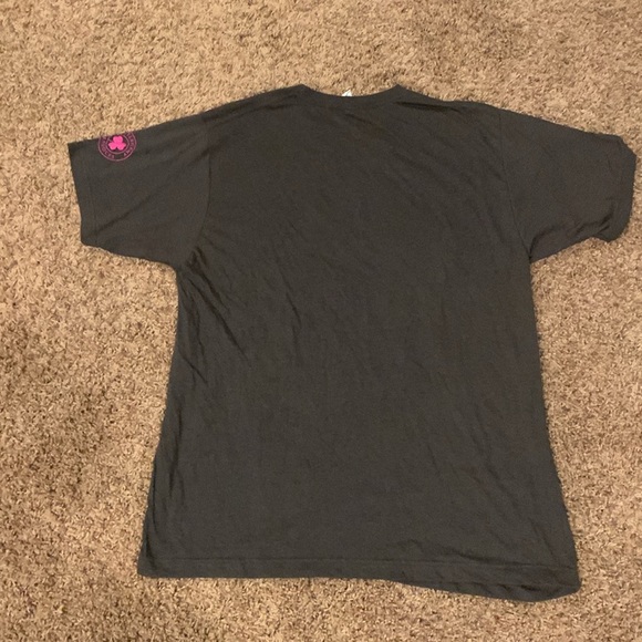 Dirty Dangles XL charcoal grey / black men’s T shirt - Picture 3 of 4